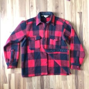 Vintage Woolrich flannel button up jacket